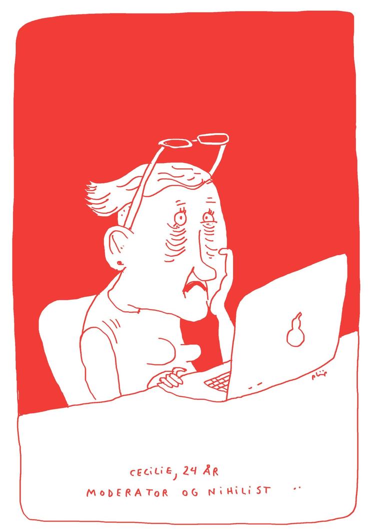 Tegning:  Philip Ytournel