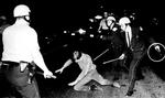 Demonstrationerne ved demokraternes konvent i Chicago i 1968 endte i gadekampe og skabte en splittelse, der stadig deler USA i to. 