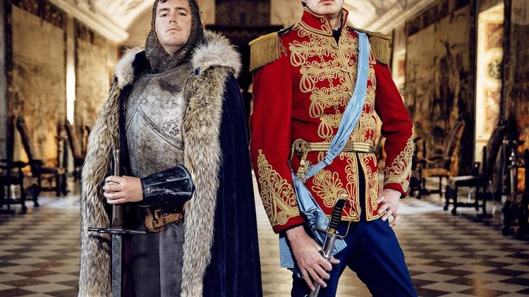 De to historiefortællere Anders Olling og Hans Erik Havsteen vil have de gode historier ud til folk, der endnu ikke ved, at de vil have dem. Pressefoto  Thomas A.