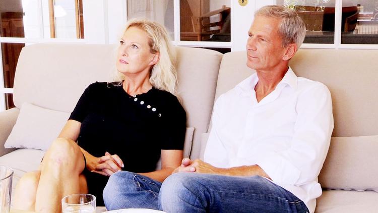 Birgitte og Martin er blandt ’Gift ved første blik'-parrene. Hun elsker et godt glas vin, han takker pænt nej. 