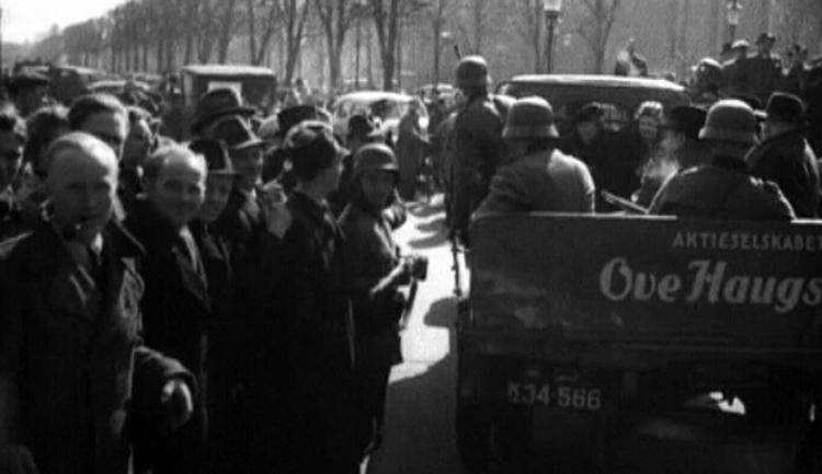 Foto fra ’24 timer, vi aldrig glemmer: 9. april 1940 – da tyskerne kom’. 