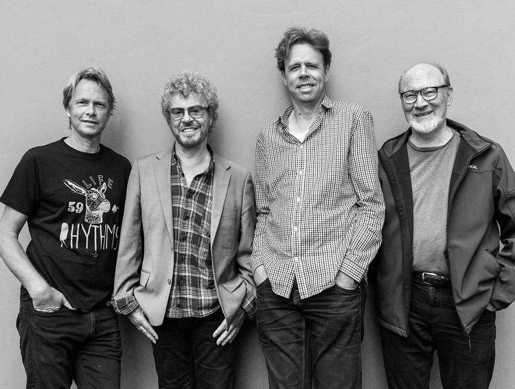 Søren Frost, Allan Mortensen, Anders Rose og Jens Jefsen. 