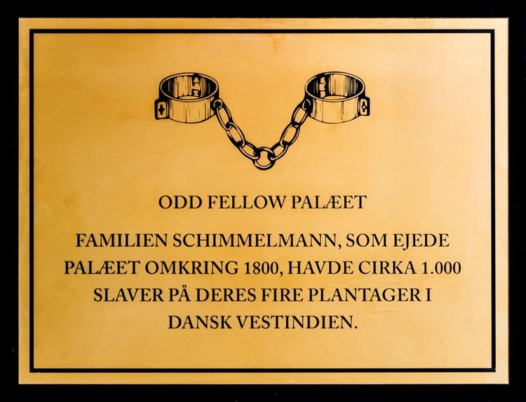 Måske kan du snart se skilte som dette på bygninger rundt omkring i København. Foto: Kim Matthäi Leland 