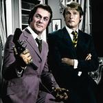De uheldige helte er fra venstre Danny Wilde (Tony Curtis) og Brett Sinclair (Roger Moore). 