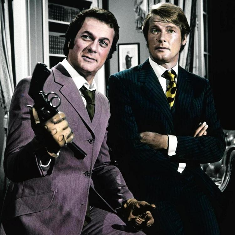 De uheldige helte er fra venstre Danny Wilde (Tony Curtis) og Brett Sinclair (Roger Moore). 
