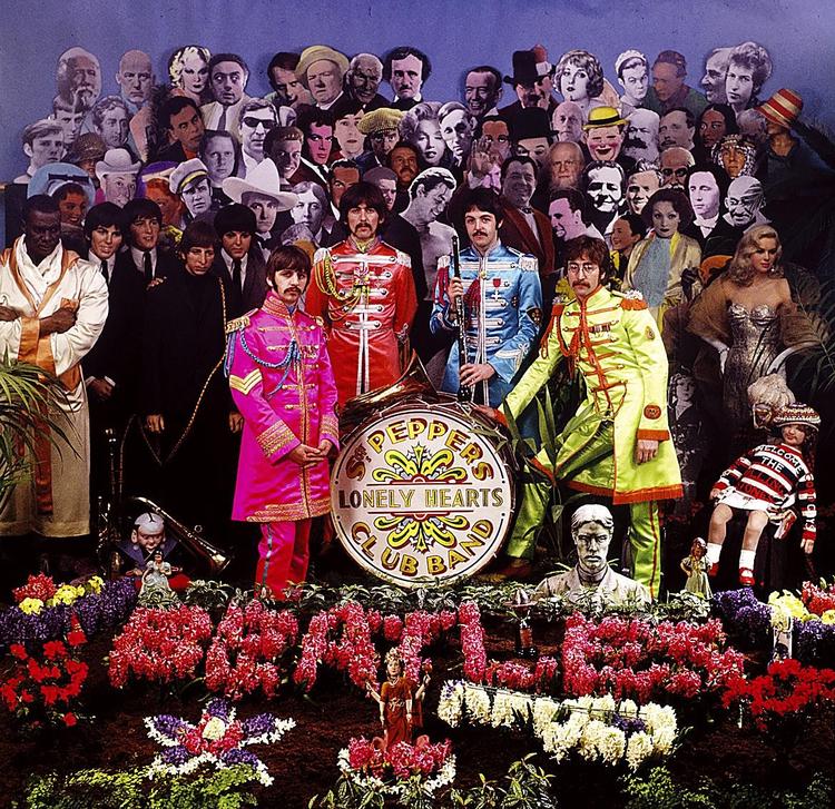 ’Sgt. Pepper’ vakte opsigt, da detudkom 1. juni 1967 – både på grund af musikken og coveret. 