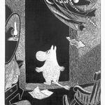 Tove Jansson Illustration til bogen Troldvinter ca