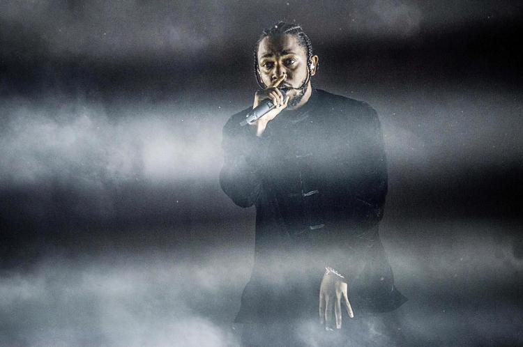 Kendrick Lamar på scenen i Empire Polo Club i Indio, Californien, tidligere i år. 