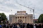 OST sign removed from Berlin Volksbuehne theatre