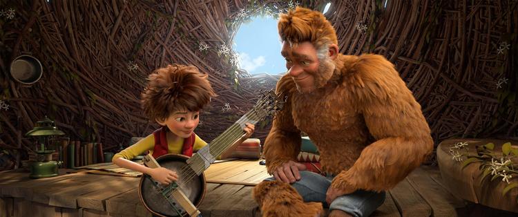 Adam er søn af den særdeles behårede Bigfoot. 