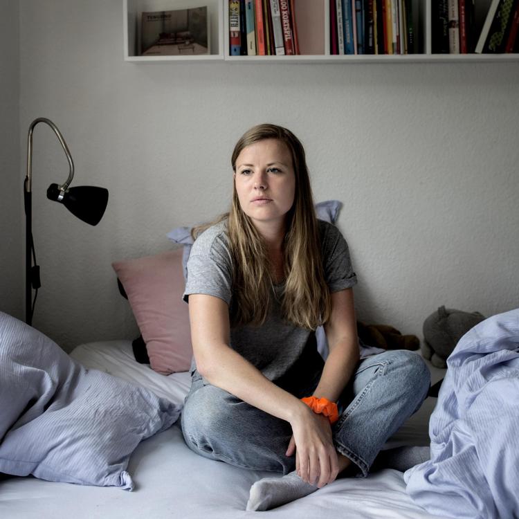 <cutline_leadin>Kamp.</cutline_leadin> »Afskaf Privatlivet er en kamp, jeg kører imod alle de overfladiske Instagramprofiler og blogs«, siger Martine Max Andersen.  