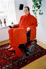 Mathilde Bess har opfundet sit eget målesystem, hvor kørestolen ses som en forlængelse af kroppen.  