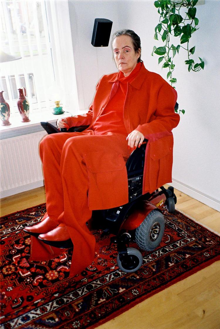 Mathilde Bess har opfundet sit eget målesystem, hvor kørestolen ses som en forlængelse af kroppen.  