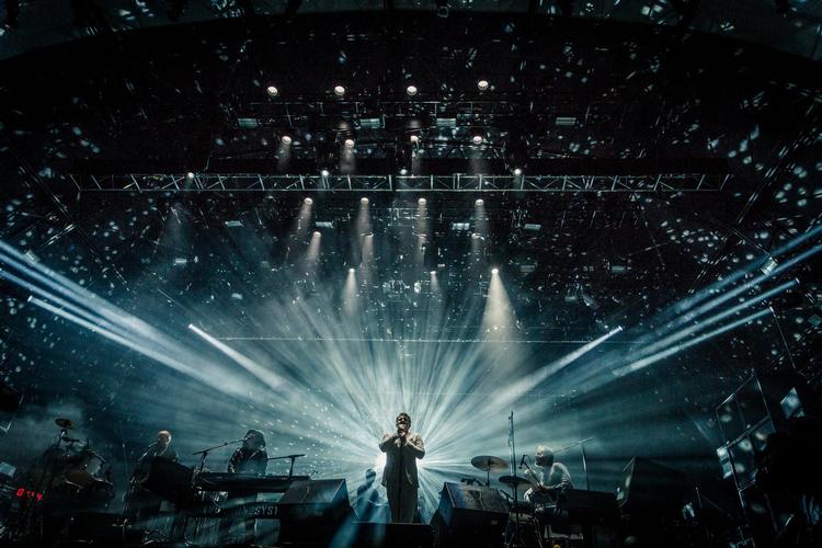 LCD Soundsystem spiller ved den irske musikfestival Electric Picnic i 2016. 