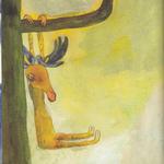 Der kom et træ forbi. Hvad gør man så, når man er i gang med et brætspil? Illustration: Hanne Kvist