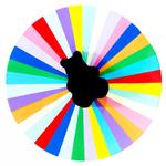 I Jason Chases farvehjul ses en bamse, hvis 3D-form dog forsvinder, da den er bemalet med Singularity Black. 