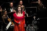 Den svenske solist Anna Larsson demonstrerede sin ekspertise som fortolker af Mahlers lieder ved koncerten i Operaen. 