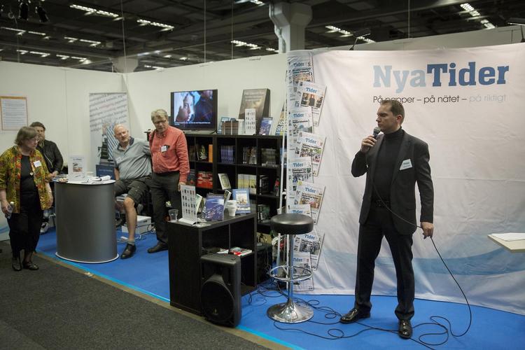 Nya Tiders stand på bogmessen i Göteborg var en af de mindste, men så ubetinget den, der har betydet mest for hele messen. 