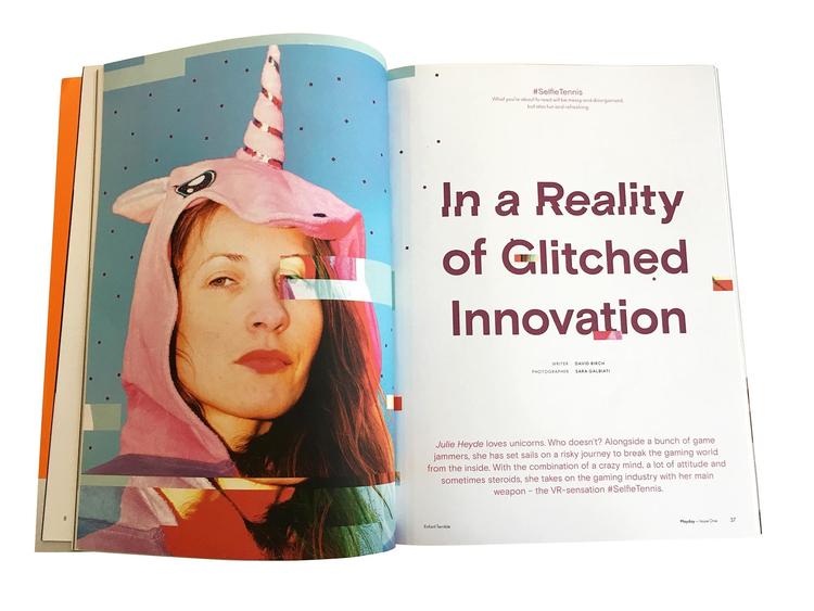 Man får lyst til at bladre i det nye magasin Mayday. 