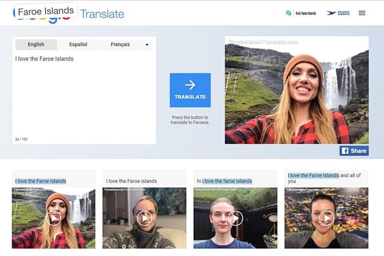 Færingerne vil have deres sprog optaget i Google Translate. I mellemtiden har de lavet deres egen udgave. 