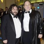Harvey Weinstein sammen med instruktøren Peter Jackson, længe før anklagerne om seksuelle overgreb kom frem mod Weinstein.  