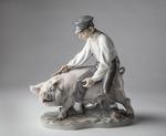 Christian Thomsens lille porcelænsfigur fra 1907 kunne snildt stå i ethvert dansk hjem op gennem 1900-tallet. 