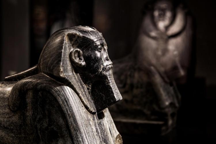 Buste af Sesostris II  fra Glyptotekets samling. 