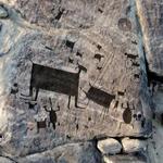 De store indgraveringer i Venezuela, der er kendt som petroglyffer, forestiller både dyr, mennesker og kulturelle riter. 
