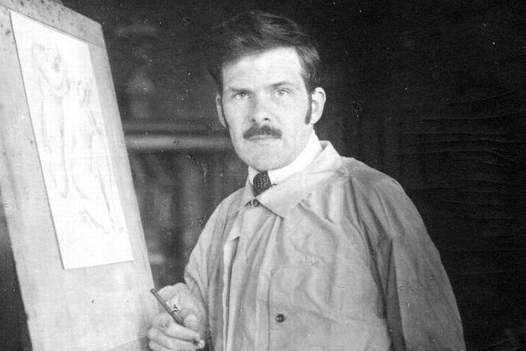  Alexander Archipenko anno 1919 i Berlin. 