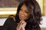 Oprah Winfrey lyttede i Det Hvide Hus i november 2013. (AP Photo/Jacquelyn Martin) 