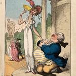 De tuberkulosesyge var ofte genstand for idoldyrkelse, som man ser det i denne illustration fra 1810. 