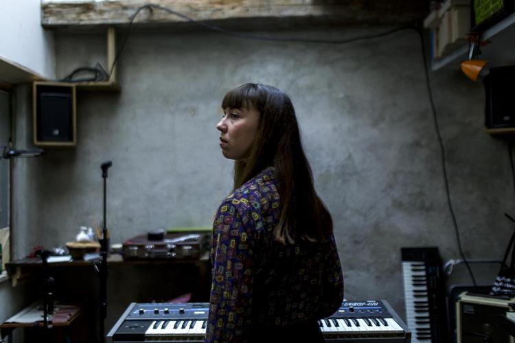 Musiker Anja T. Lahrmann alias Excelsior Arkivfoto Mads Nissen