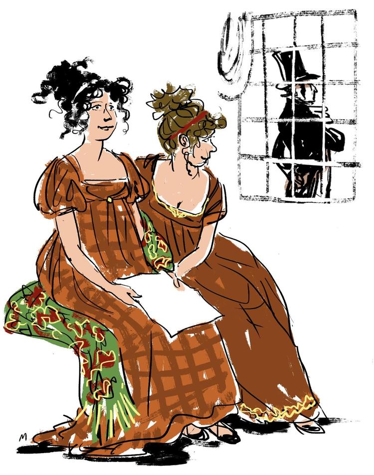 Tegning Mette Dreyer