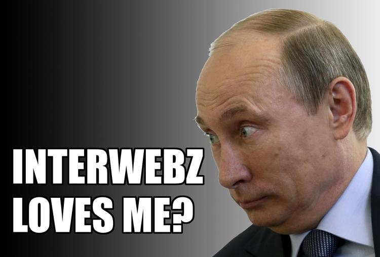 Fjollede billeder og videoer er blevet en integreret del af den politiske debatkultur i Rusland. Gengivelse af meme fra nettet. Originalfoto: Maxim Shipenkov/AP 