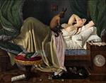 Et af billederne på udstillingen:  Ditlev Bluncks mareridtsbillede fra 1846. Den Frie