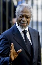 Kofi Annan var generalsekretær for FN fra 1997 til 2006.
 Arkivfoto: Kirsty Wigglesworth/AP