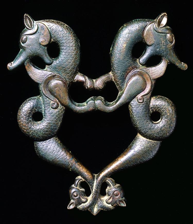 Dette dørgreb fra det 13. århundredes begyndelse formodes at være blandt de genstande fra Davids Samling, Tyrkiet ønsker udleveret.  Davids Samling