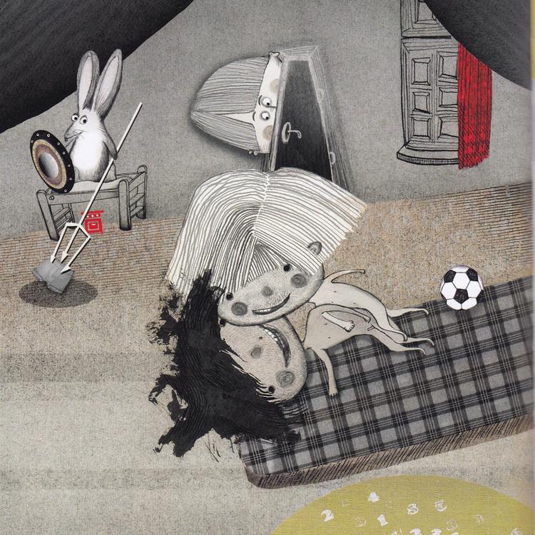  Illustration fra bogen Mette Marcussen