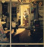 Norman Rockwells 'Shuffleton's Barbershop' er på vej til at blive solgt. The Berkshire Museum