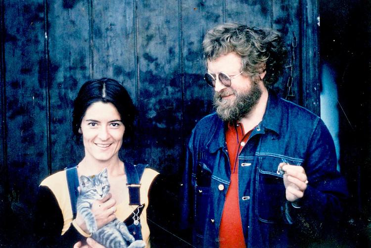 Henning Christiansen var gift med billedkunstneren Ursula Reuter  Christiansen. En udstilling med hans værker fra 1970’erne kan til og med  søndag opleves på Museet for Samtidskunst i Roskilde. Privatfoto