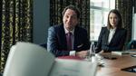 Marc Limbach og Paula Beer i den tyske serie om snyd og bedrag i finansverdenen. Paula Beer spiller Jana Liekam, som er undercover bag fjendens linje.  HBO Nordic