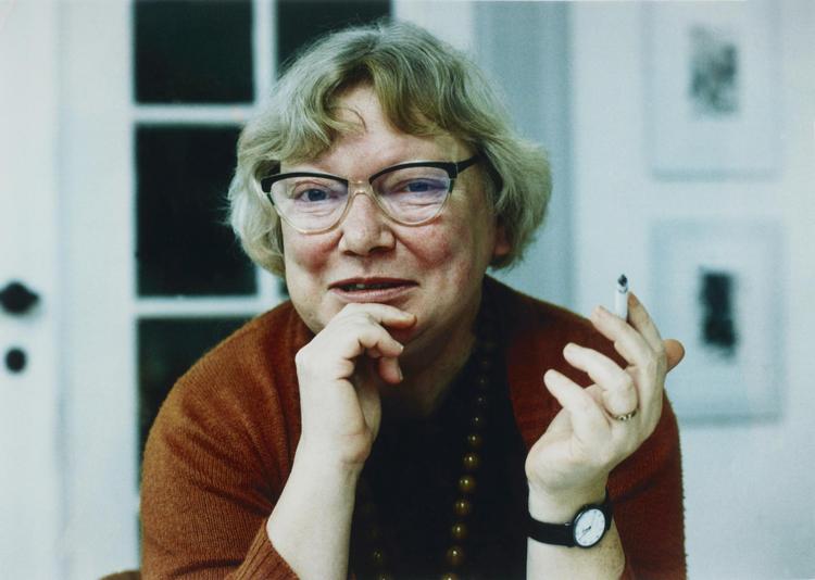 Inger Christensen læses af en snæver, men dedikeret kreds af læsere i Rusland. Men det hjælper på den russiske nysgerrighed, at hun var kandidat til Nobelprisen i litteratur. Billedet er taget i 1991. Arkivfoto Ole Buntzen/ Ekstra Bladet
