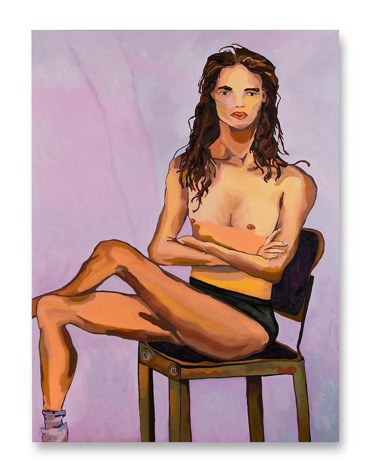 ’Tzef’ hedder maleriet af Alex Chaves, som kan ses på udstillingen 'New ’Bad’ Paintings' på V1 Gallery i Kødbyen – et galleri, for hvem det aldrig har været et problem at tiltrække et publikum. Men også et galleri, hvis udstillinger ikke kræver det helt store analytiske udtræk eller abstraktionsniveau. Pr