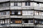 De ni fortællinger i 'Mesopotamien’ skildrer livet i den østlige ukrainske storby Kharkiv, hvor grå beton ligger spredt ud over hele byen, og der næsten intet håb er.   Magnus Holm/POLFOTO