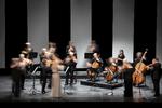 Sammen med Orchestra of the Age of  Enlightenment  jagtede violinisten Rachel Podger  kontrasterne  i Haydns  wienerklassiske symfonier.  Peter Hove Olesen