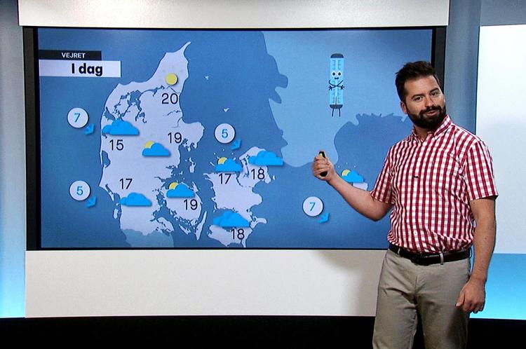 Anders Grau dukker op efter ’Deadline’ med sin noget alternative version af sommervejret. DR