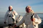 Jægeren Jørgen Skouboe og kokken Nikolaj Kirks forsøg på at nakke og æde alskens dyr er herlig underholdning. Thomas Rounborg