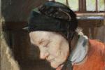 I Anna Anchers pastel af 'Gamle Lene' fra 1886-87 er mængden af farver det egentlige hovedmotiv. Den Hirschsprungske Samling