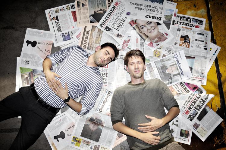De fleste unge vil gerne  holde sig ajour, men har ikke råd til at abonnere på landets store netaviser. I stedet forfalder de til »junk news« på de sociale medier,  mener iværksætterne bag Zorter. Martin Lehmann/POLFOTO