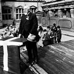 Jens Jensen sluttede sit faglige og politiske liv med at være overpræsident i København.  Holger Damgaard /POLFOTO